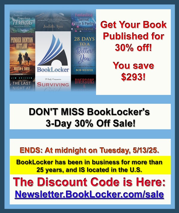 booklocker mothers day sale banner