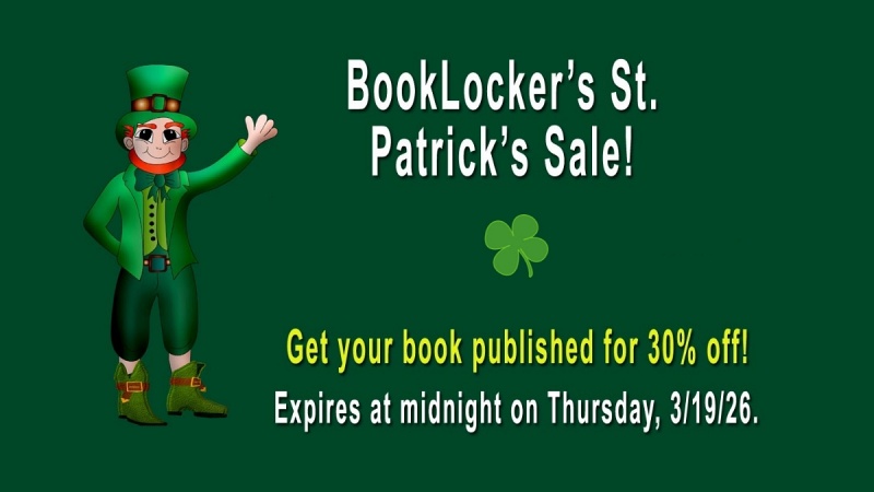 booklocker st patricks day publishing sale